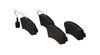 комплект спирачно феродо, дискови спирачки