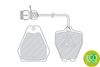 Ferodo Brake Pad Set, disc brake FDB985