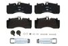 BREMBO Brake Pad Set, disc brake P A6 428S