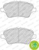 Ferodo FDB4612 Brake Pad Set, disc brake