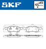 комплект спирачно феродо, дискови спирачки