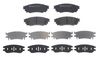 BREMBO Brake Pad Set, disc brake P 83 160