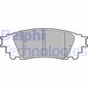 Комплект гальмівних колодок, дискове гальмо DELPHI LP3171 (22153, D1805-9039)