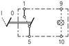 přepínač kolébkový 24V 8A 6EH004570-011