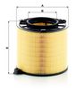 MANN-FILTER Luftfilter C 17 013 - C17013 f&uuml;r 8W0 133 843 C