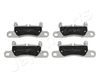 Комплект тормозных колодок, дисковый тормоз JAPANPARTS PP-0925AF