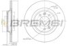 Гальмівний диск BREMSI CD7275S (DBB275S)
