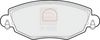 APEC Brake Pad Set, disc brake PAD1174B