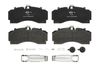 BREMBO Brake Pad Set, disc brake P A3 201S