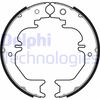 Комплект гальмівних колодок DELPHI LS2132