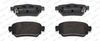 Комплект тормозных колодок, дисковый тормоз FERODO FDB4842 (25965, 25966, 25967)
