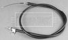 BORG & BECK Cable Pull, parking brake BKB2912
