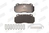 Sada brzdových destiček, kotoučová brzda 2909009560