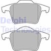Комплект тормозных колодок, дисковый тормоз DELPHI LP1835 (24011, 24012, D980-7883)
