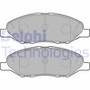 Комплект тормозных колодок, дисковый тормоз DELPHI LP3169 (24682, 24683, 24684, D1345-8456)