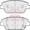 APEC Brake Pad Set, disc brake PAD1755