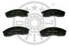 Комплект тормозных колодок, дисковый тормоз OPTIMAL BP-12024 (23649)