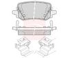 APEC Brake Pad Set, disc brake PAD2535