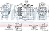 Nissens 890115 Compressor, air conditioning