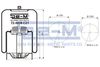 Mech, pneumatické odpružení 72.4838.C21