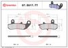 BREMBO Brake Pad Set, disc brake 07SU17TT