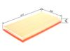 BOSCH Air Filter F 026 400 122