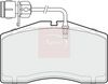 APEC Brake Pad Set, disc brake PAD1365