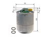 Bosch Fuel Filter F 026 402 056 (F026402056)