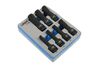 Laser Tools Long Impact Star Socket Bit Set 1/2"D 7pc