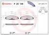 BREMBO Brake Pad Set, disc brake P 23 149
