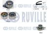 Водяний насос + комплект зубчастого ременя RUVILLE 5500451