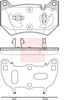 APEC Brake Pad Set, disc brake PAD2311