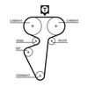 Gates Water Pump and Timing Belt Kit KP15539