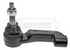 BORG & BECK Tie Rod End BTR5563
