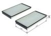 BOSCH Filter, cabin air 1 987 432 103