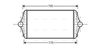 Интеркулер AVA QUALITY COOLING CN4086 (RAS015)