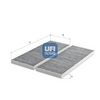 Фильтр салона UFI 54.531.00