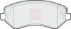 APEC Brake Pad Set, disc brake PAD1267