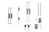 Комплектующие, тормозная колодка BOSCH 1 987 475 287 (AS236)
