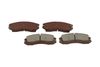 Комплект тормозных колодок, дисковый тормоз KAVO PARTS KBP-8010