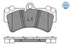 Meyle Brake Pad Set, disc brake 025 236 9317