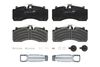 BREMBO Brake Pad Set, disc brake P A6 528S