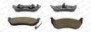 Ferodo Brake Pad Set, disc brake FDB1660