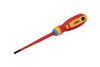 Laser Tools Flat Insulated Screwdriver 4.0 x 100mm