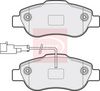 APEC Brake Pad Set, disc brake PAD2156
