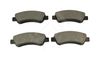 комплект спирачно феродо, дискови спирачки