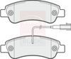 APEC Brake Pad Set, disc brake PAD2037B