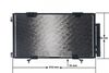 Mahle AC 261 000S Condenser, air conditioning
