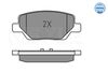 Meyle Brake Pad Set, disc brake 025 224 4918