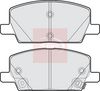 APEC Brake Pad Set, disc brake PAD2242
